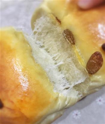香浓椰香葡萄干面包的做法图解15