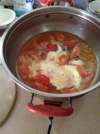 蕃茄鸡蛋面的做法步骤9