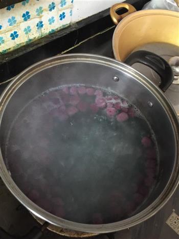 紫薯，南瓜椰汁西米露的做法步骤7
