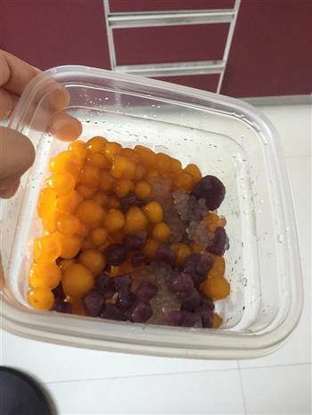 紫薯，南瓜椰汁西米露的做法步骤8