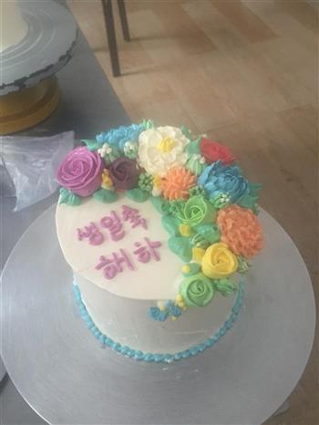 韩式裱花蛋糕的做法步骤5