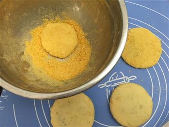 黄金红豆沙番薯饼的做法步骤6