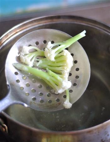 干锅有机菜花的做法步骤2