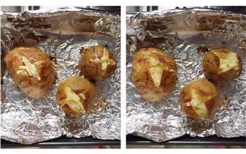 Jacket Potato英式烤土豆的做法步骤7