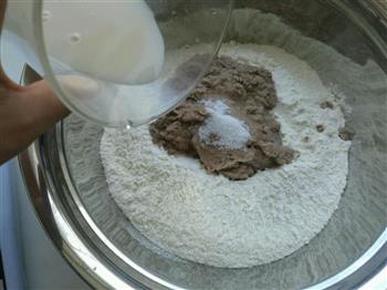 核桃大枣豆渣馒头的做法步骤1