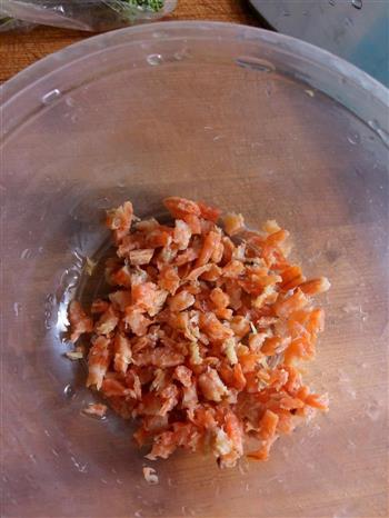 香菇杂蔬虾米粥的做法图解3