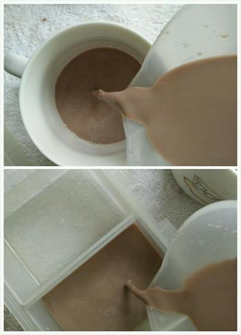 巧克力布丁的做法步骤10