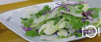 韩国牛里脊泡菜沙拉的做法图解5