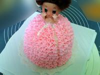 裱花蛋糕-粉色小公主的做法图解17