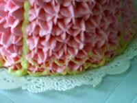 裱花蛋糕-粉色小公主的做法步骤20