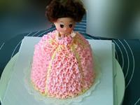 裱花蛋糕-粉色小公主的做法图解22