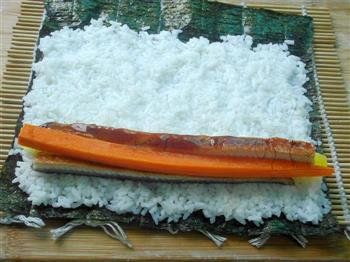 鳗鱼寿司卷的做法步骤3