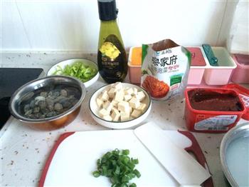 泡菜豆腐汤的做法步骤1