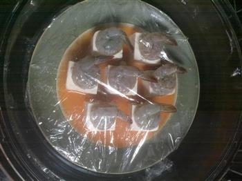 虾仁豆腐蒸蛋的做法步骤5