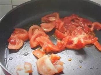 西红柿鸡蛋疙瘩汤-不想吃饭时的美味选择的做法步骤3