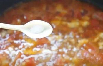 西红柿鸡蛋疙瘩汤-不想吃饭时的美味选择的做法步骤6