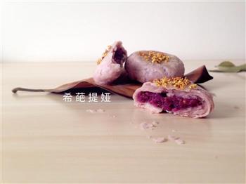 苏式桂花紫薯月饼的做法步骤14