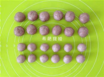 苏式桂花紫薯月饼的做法步骤6