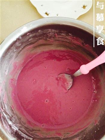 适合6个月以上的宝宝餐-极简易宝宝紫薯米糊的做法步骤2