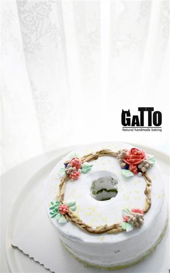 幸福花环-韩式裱花蛋糕的做法图解37