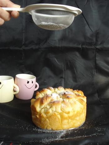 日式炼乳面包的做法步骤17