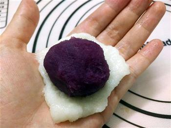 紫薯糯米糍的做法步骤5