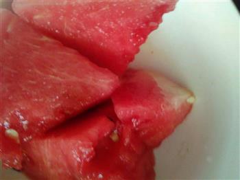 夏日清爽西瓜汁的做法步骤2