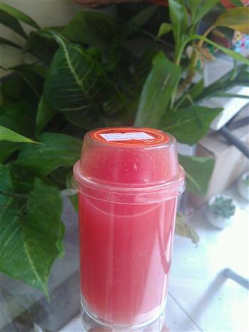 夏日清爽西瓜汁的做法步骤5