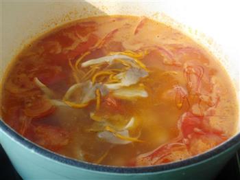 番茄肉丸汤 的做法图解6
