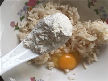 香煎鸡蛋藕饼的做法步骤5