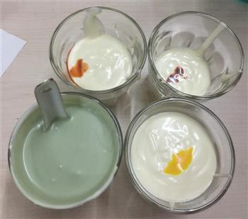 彩虹酸奶冻芝士的做法步骤12