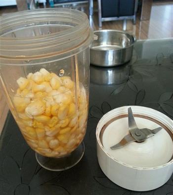 鲜玉米糊的做法步骤2
