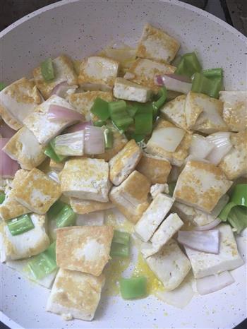 家常煎豆腐的做法步骤3