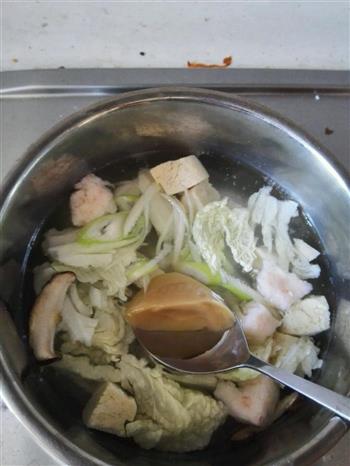 白菜豆腐汤的做法步骤4