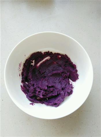 紫薯松糕的做法步骤1