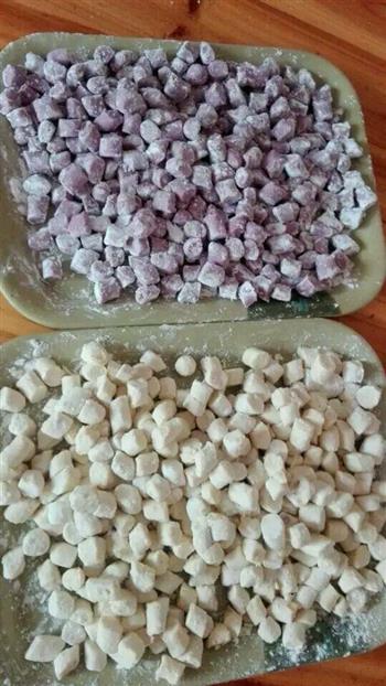 紫薯南瓜丸西米红豆糖水的做法步骤5