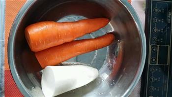 炸胡萝卜丸子的做法步骤1