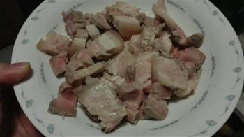 千叶豆腐小炒肉的做法步骤1