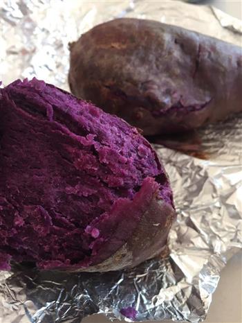 烤紫薯/红薯的做法步骤2