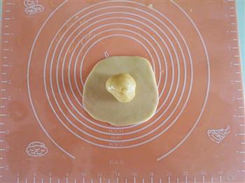 莲蓉酥皮月饼-亚麻籽油中式点心系列的做法步骤10