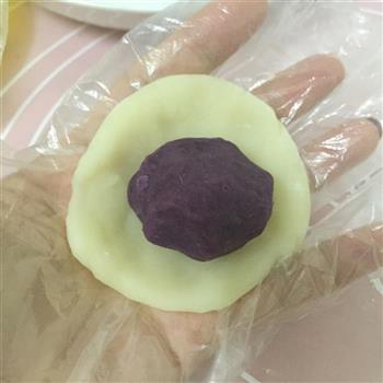 紫薯冰皮月饼的做法图解19