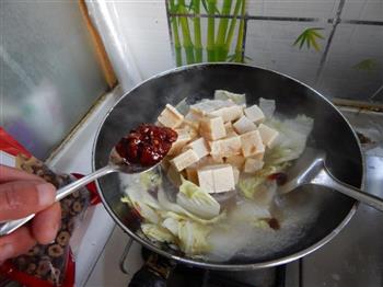 白菜炖冻豆腐的做法图解10
