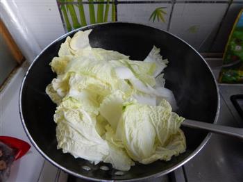 白菜炖冻豆腐的做法图解5