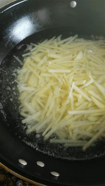 酸辣土豆丝的做法步骤4