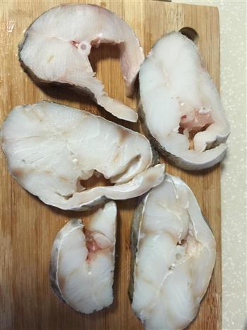 香煎豆豉鳕鱼的做法图解1