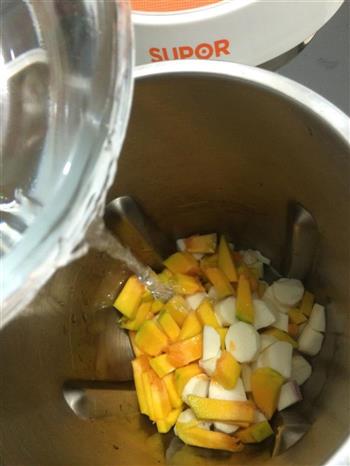 南瓜山药土豆浓汤的做法步骤4