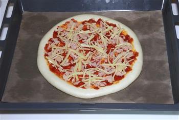 美式披萨的经典-金枪鱼红酱披萨的做法图解20