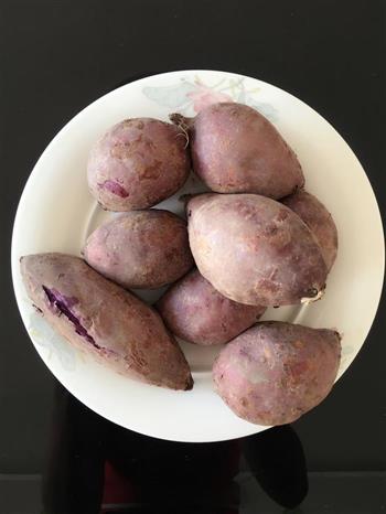 烤紫薯的做法步骤2