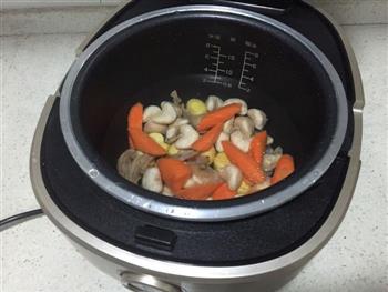 时蔬粟米蛏干汤的做法图解3