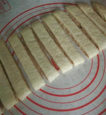 椰蓉豆沙面包棒的做法步骤8